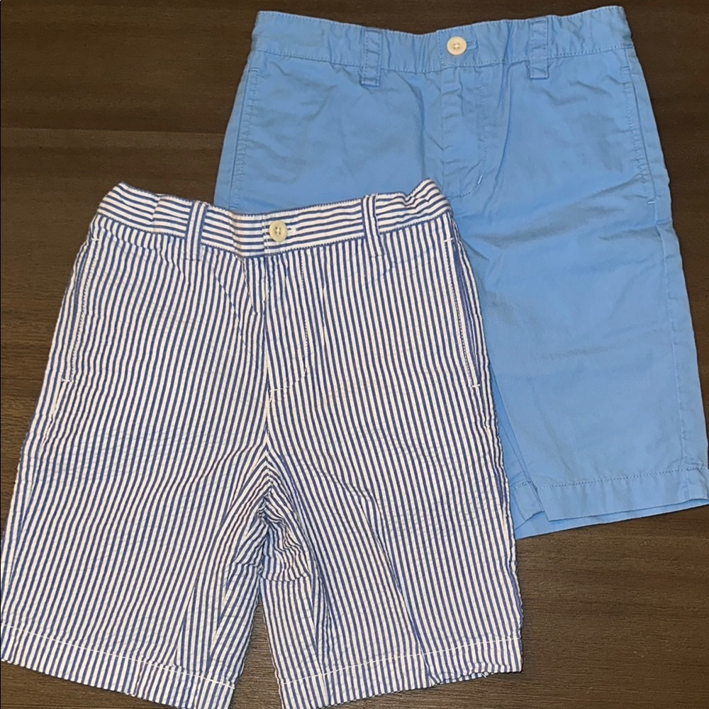 Vineyard Vines Kids Blue and Striped Shorts Set